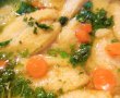 Supa din pulpe de pui cu galuste de gris-14