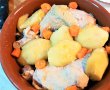 Pulpe de pui cu cartofi si fasole verde - la cuptor-3