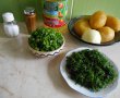Placinte basarabene (foioase) de post, cu cartofi, ceapa verde si marar-2