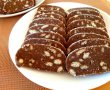 Desert salam de biscuiti cu ciocolata-1