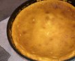 Desert prajitura turnata cu branza si stafide-13