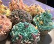 Desert briose (cupcakes) cu buttercream-2