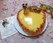 Desert tort Inima de cafea cu glazura oglinda-6