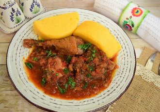Ostropel de pui la Multicooker Crock-Pot Express cu gatire sub presiune