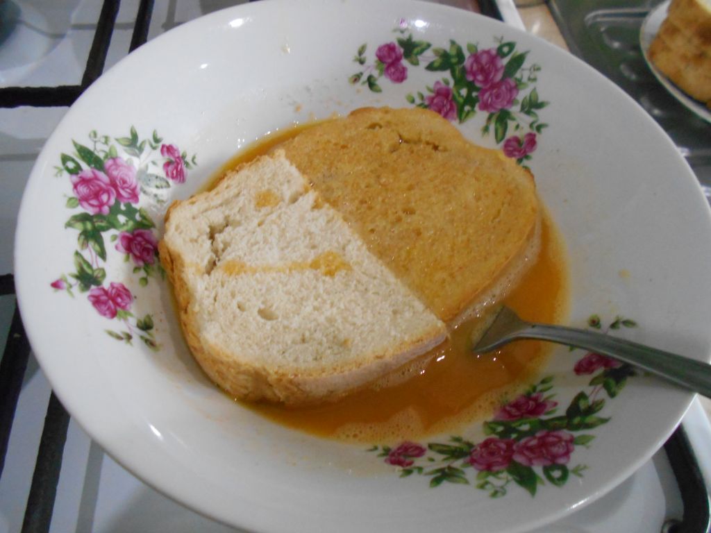 Friganele – paine in ou, prajita