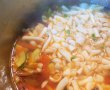 Supa cu chorizo, ciuperci si zucchini-8