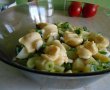 Salata de cartofi, cu ceapa verde si maioneza-6
