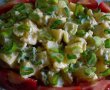 Salata de cartofi, cu ceapa verde si maioneza-13