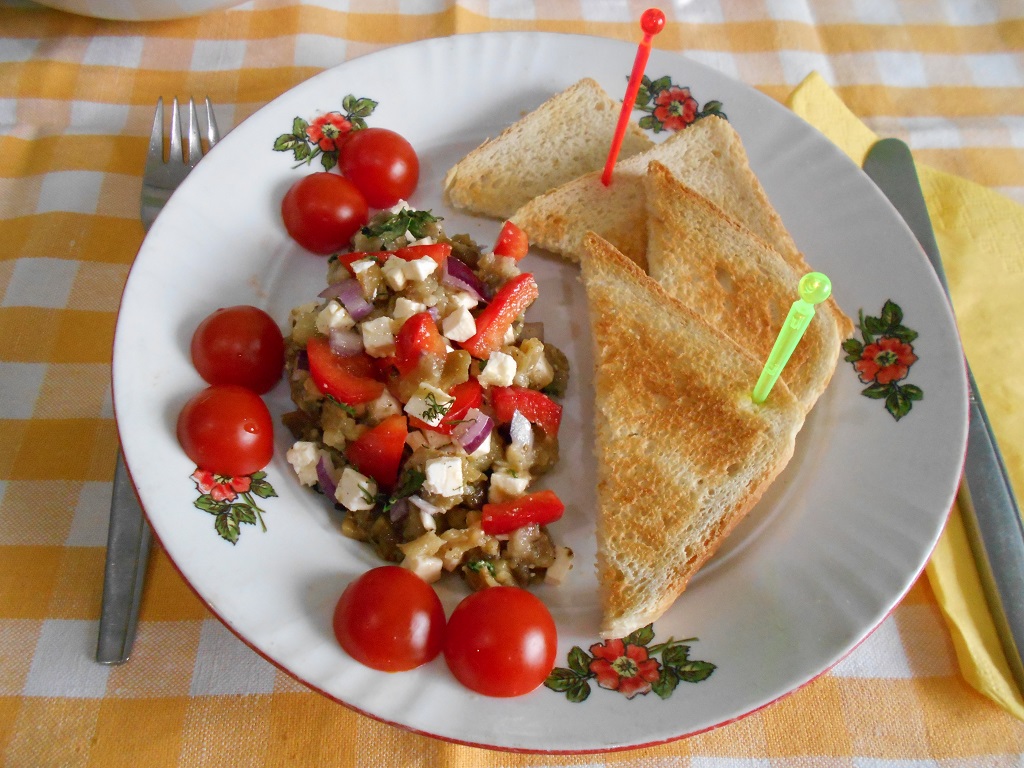 Salata de vinete, in stil grecesc (2)