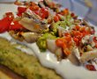 Aperitiv rulada cu spanac, branza, ciuperci si ardei kapia rosu-7