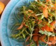 Salata cu scoici, rucola, morcov si afine-3