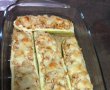 Zucchini umpluti cu piept de pui, si cartofi impreuna cu cartofi dulci la cuptor-3