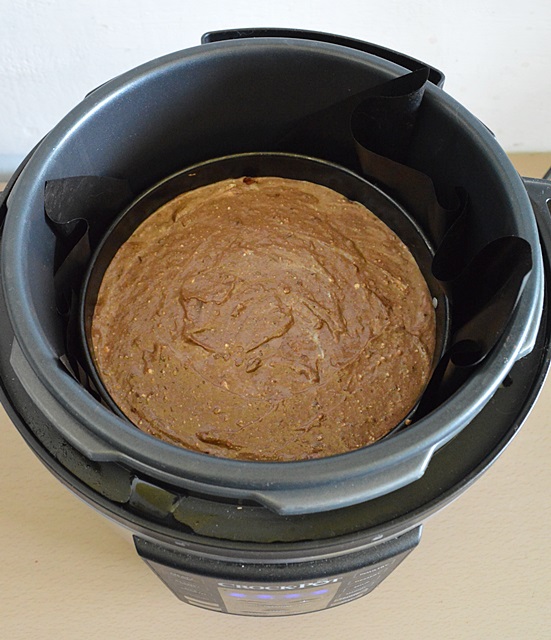 Cheesecake cu ciocolata la Multicookerul Crock-Pot express cu gatire sub presiune