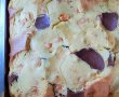 Desert prajitura bicolora cu caise si branza-14