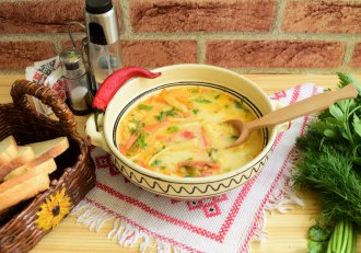 Ciorba din legume de vara dreasa cu iaurt
