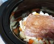 Cotlet de porc la slow cooker Crock-Pot, servit cu 2 feluri de piure-2