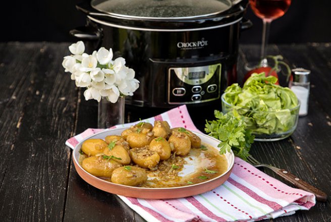 Tocanita de cartofi cu arome orientale la Slow Cooker Crock-Pot 4.7 Digital