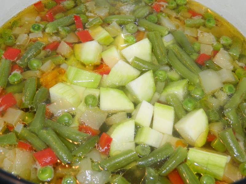 Ciorba de legume cu dovlecel