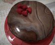 Desert tort de ciocolata si zmeura-12