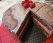 Desert tort de ciocolata si zmeura-14