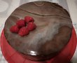 Desert tort de ciocolata si zmeura-16
