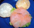 Sandwich cu somon afumat si crema de branza-4