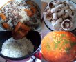 Tocanita de ciuperci cu pilaf si pipote-1