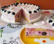 Desert tort cu crema de iaurt si fructe de padure-15