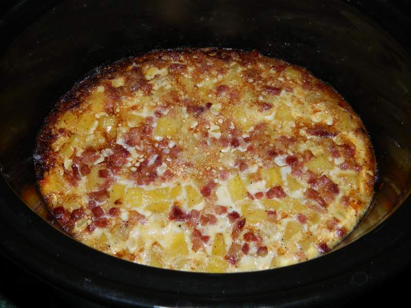 Tortilla cu bacon la slow cooker Crock-Pot