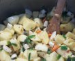 Ciorba de cartofi cu afumatura-2