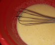 Desert prajitura rasturnata cu gutui si mere-8