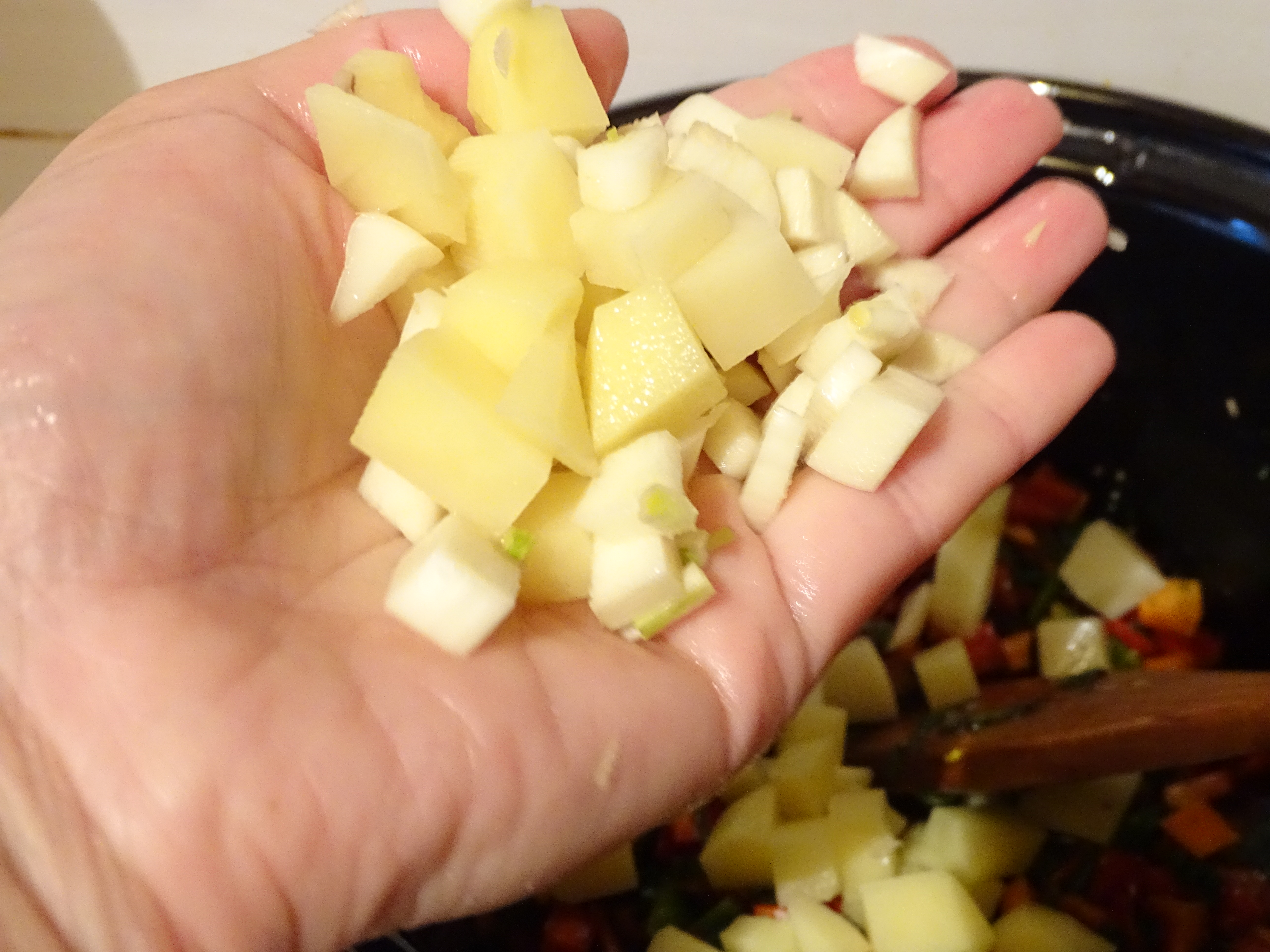 Pulpe de pui cu legume la slow cooker Crock-Pot