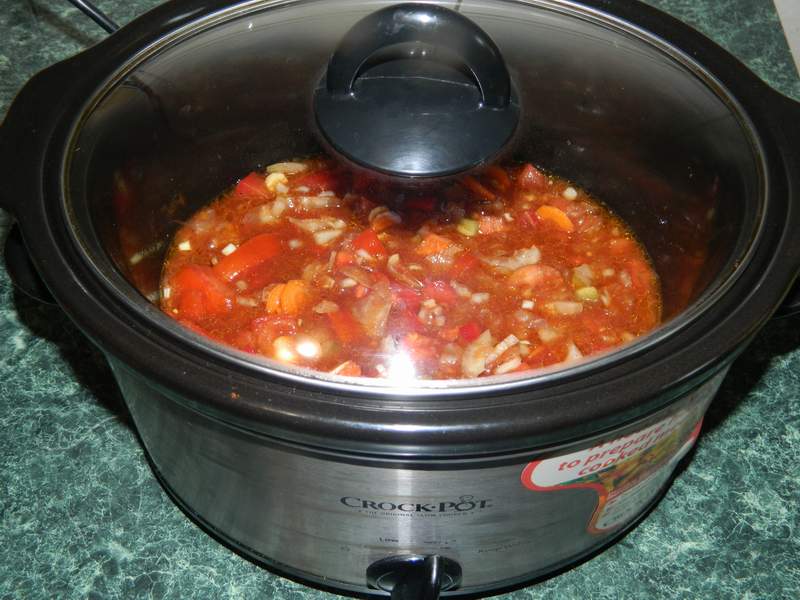 Gulii umplute la slow cooker Crock-Pot