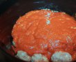 Chiftele umplute cu mozarella la slow cooker Crock-Pot-4