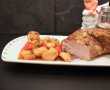 Muschiulet de porc cu castane de apa si rosii cherry la slow cooker Crock-Pot-17