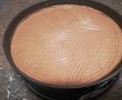 Desert cheesecake, cu ciocolata si fructe de padure-4