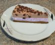 Desert cheesecake, cu ciocolata si fructe de padure-7