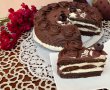 Desert tort cu ciocolata si crema de vanilie-8