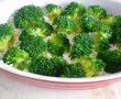 Budinca de broccoli, cu branzeturi-4