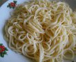 Spaghete cu ciuperci, in sos de usturoi-11