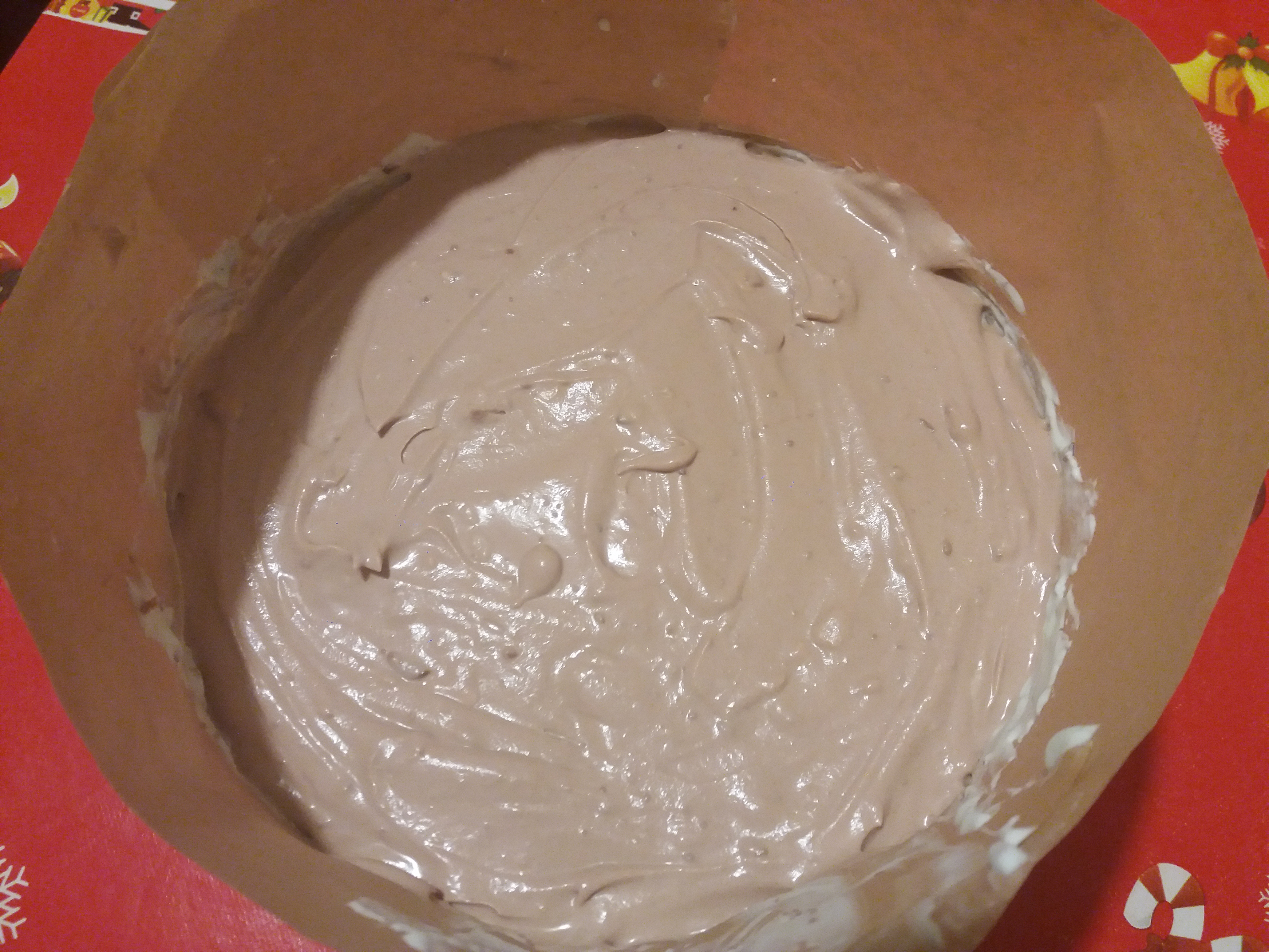 Desert cheesecake cu ciocolata si menta