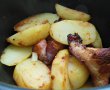Ciolan afumat aromatizat cu cartofi la Multicooker Crock-Pot Express cu gatire sub presiune-5