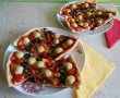 Pizza de post, cu ciupercute intregi-10