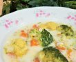 Supa cu broccoli, galuste si smantana-16