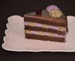 Desert tort sah cu ciocolata, mure și mascarpone-14