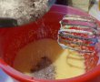 Desert tort entremet cu gem de zmeura-5