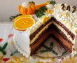 Desert tort cu ciocolata si portocale-22