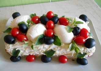 Aperitiv tort Mozzarella