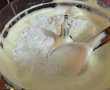 Desert tort clasic cu crema de vanilie si de ciocolata-4
