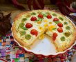 Aperitiv tarta cu branzeturi, legume si oua de prepelita-9
